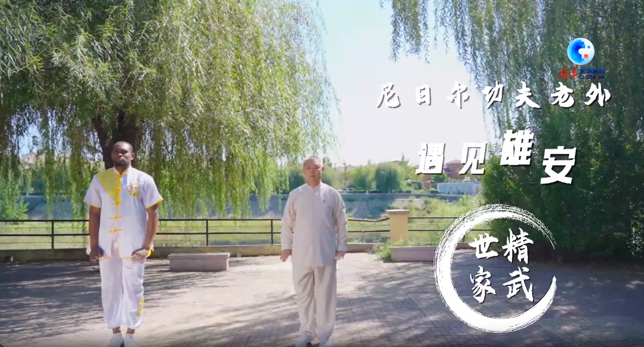 全球連線丨尼日爾“功夫老外”遇見雄安“精武世家”